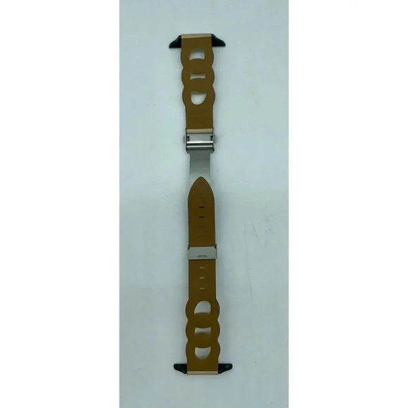 Leather Women Band for Apple Watch 38mm 40mm 41mm Series 9 8 7 6 5 4 SE Tan - Picture 3 of 4